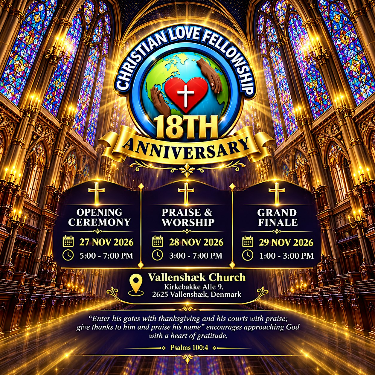 CHRISTIAN LOVE FELLOWSHIP 18TH ANNIVERSARY CELEBRATIONS