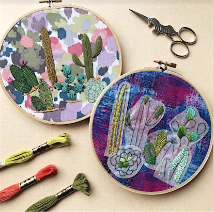 Embroidery Class: Cactus Embroidery Basics