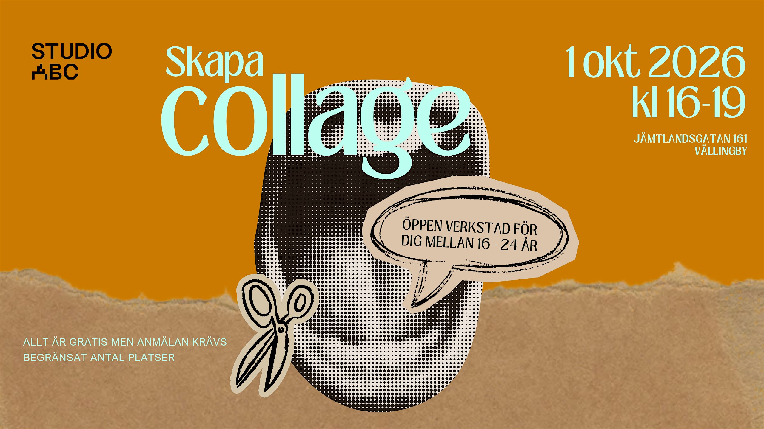 Öppen verkstad – Skapa collage