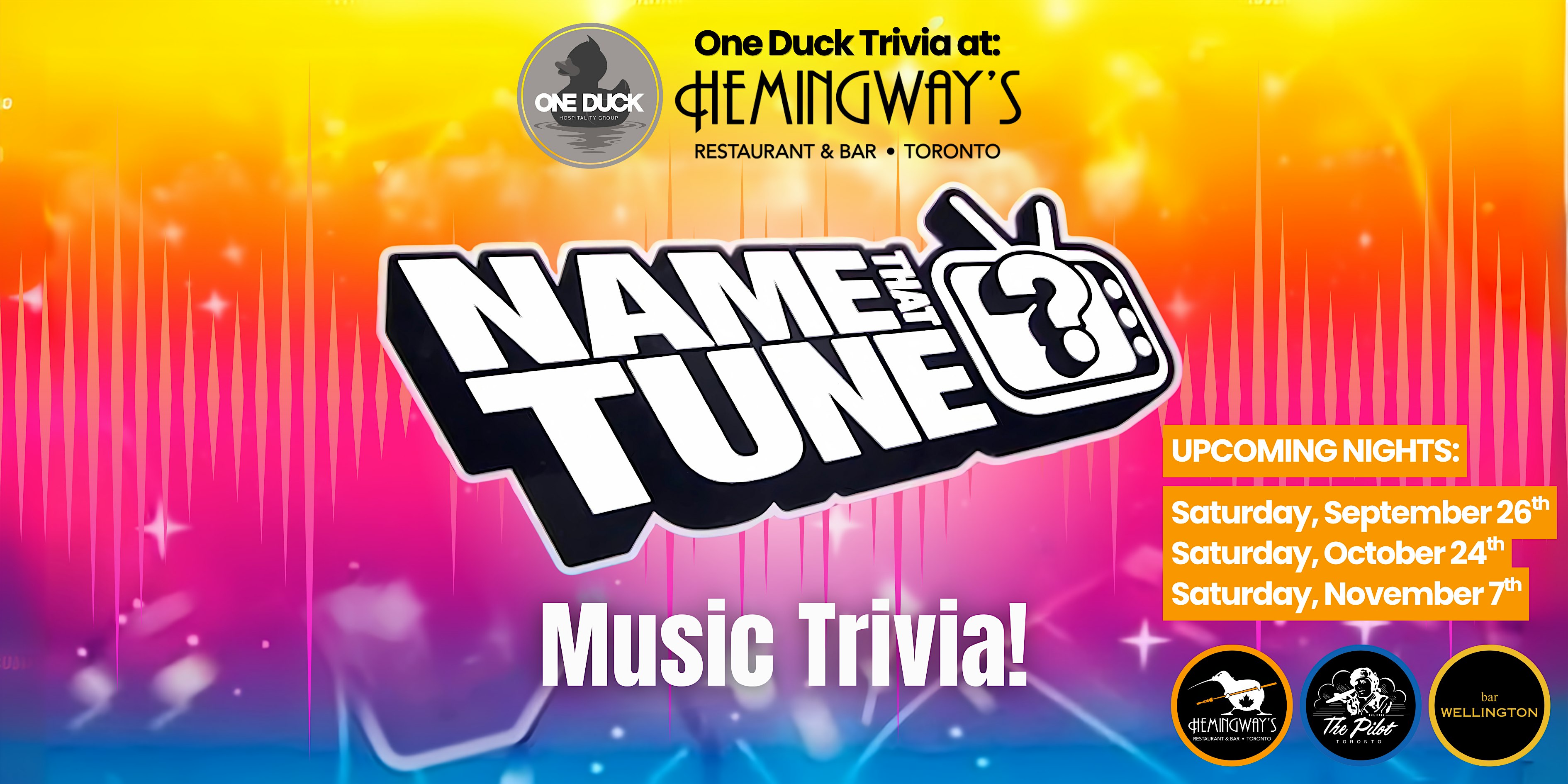 Music Trivia - Name That Tune (2nd night)