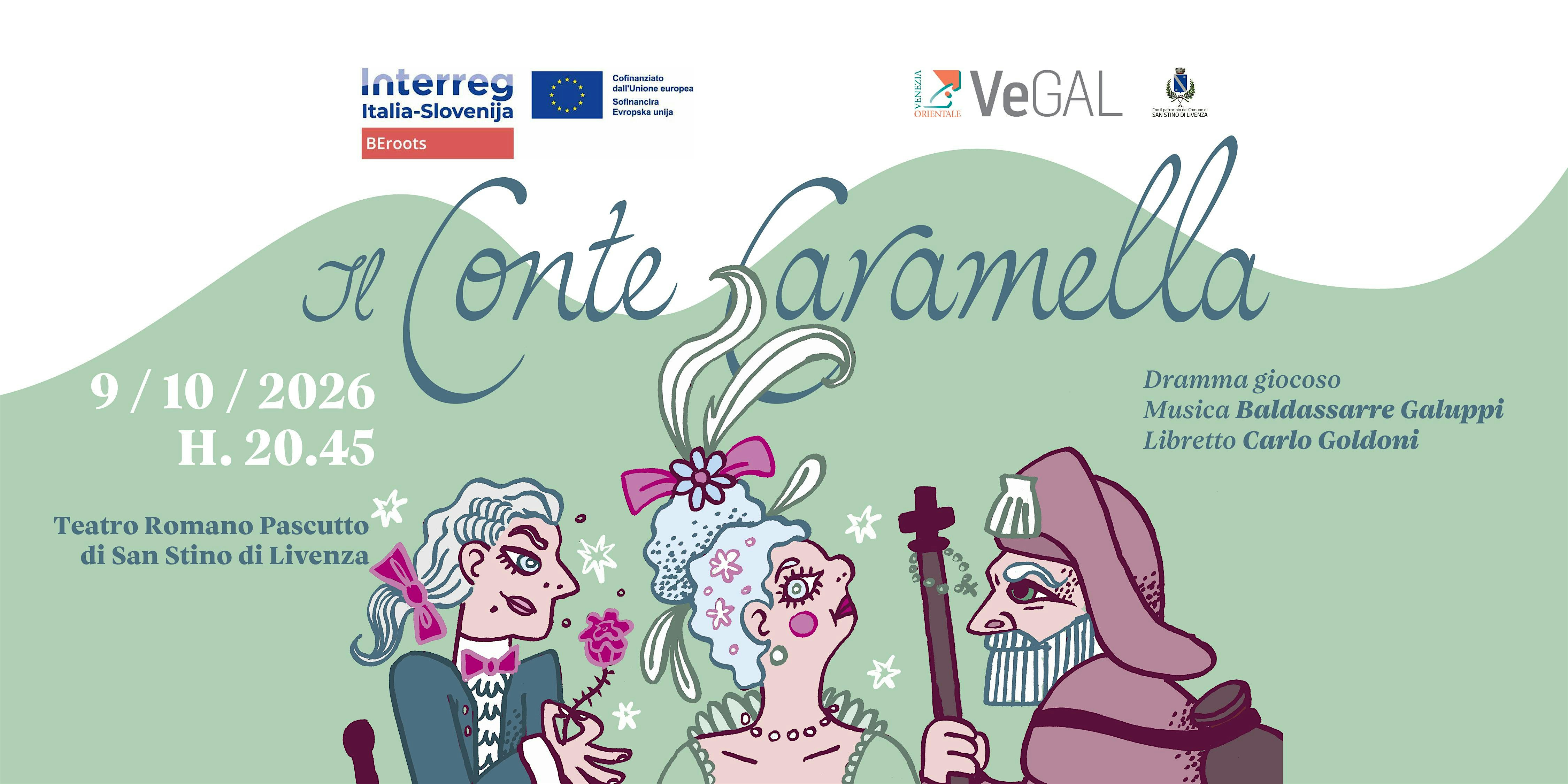 Opera "Il Conte Caramella" - Teatro Romano Pascutto, San Stino di Livenza