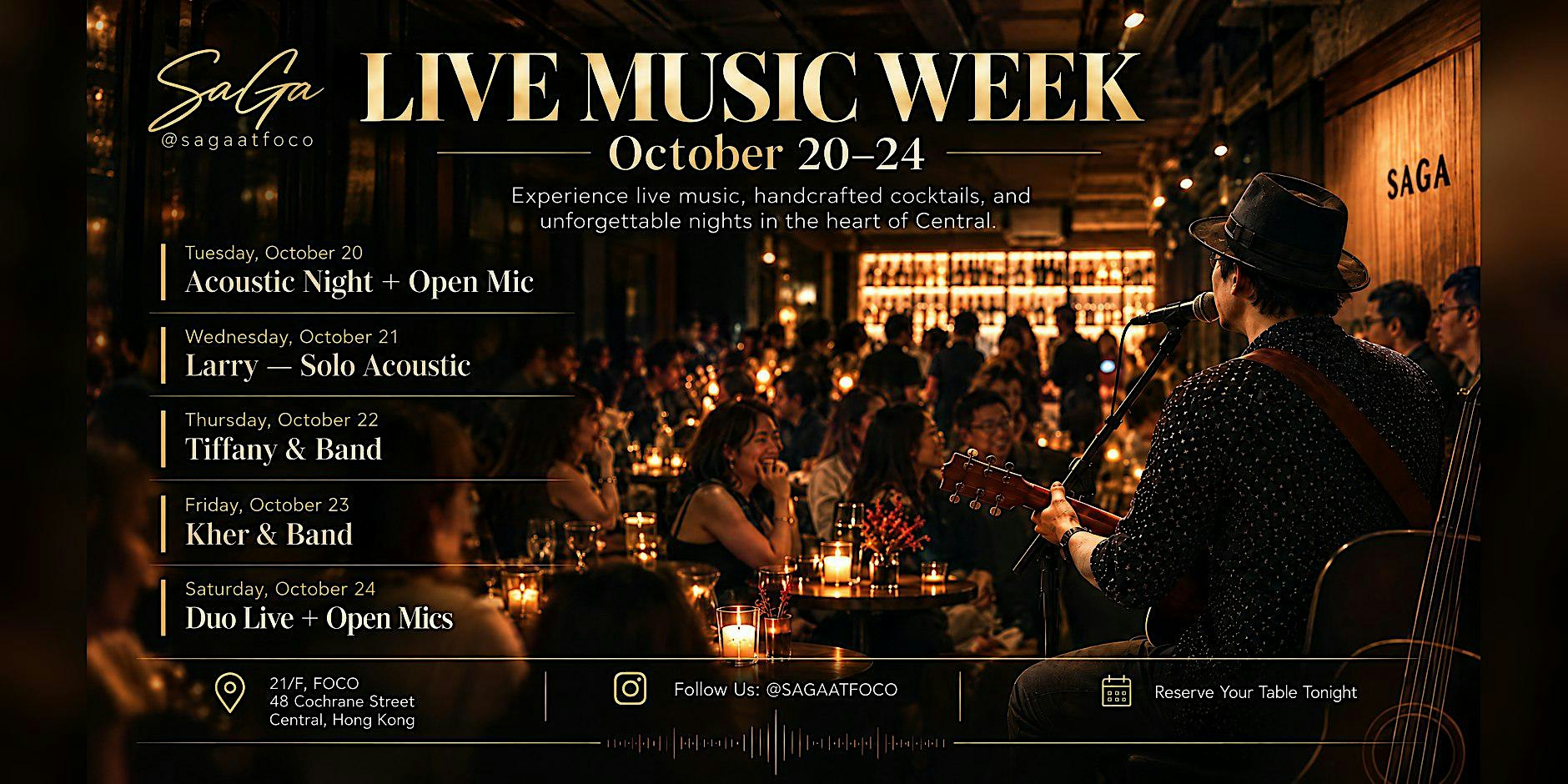SAGA Live Music Week