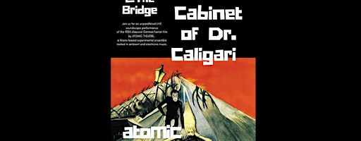 The Cabinet of Dr. Caligari with Live Soundtrack by ATOMIC THEATRE