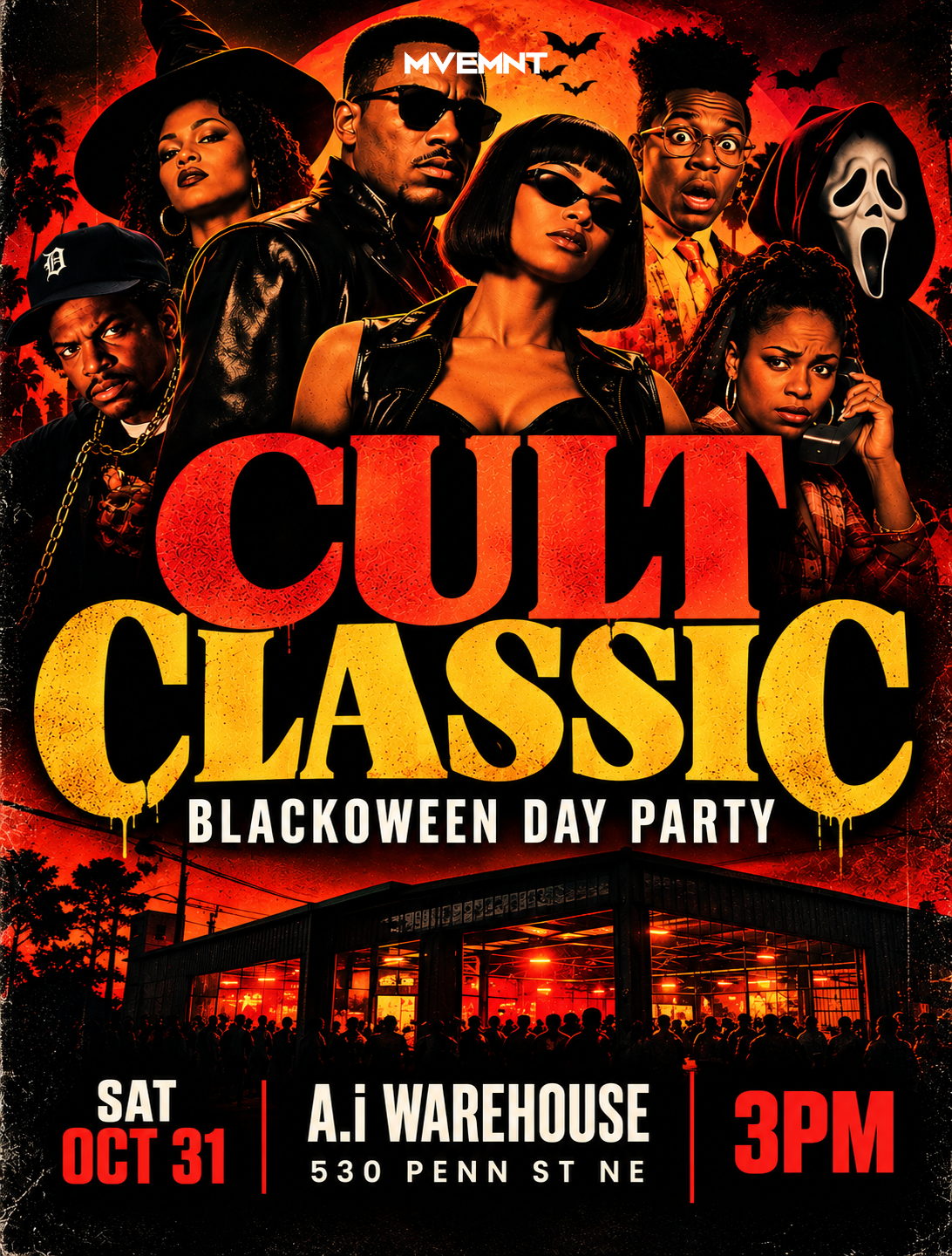 CULT CLASSIC: A Blackoween Day Party