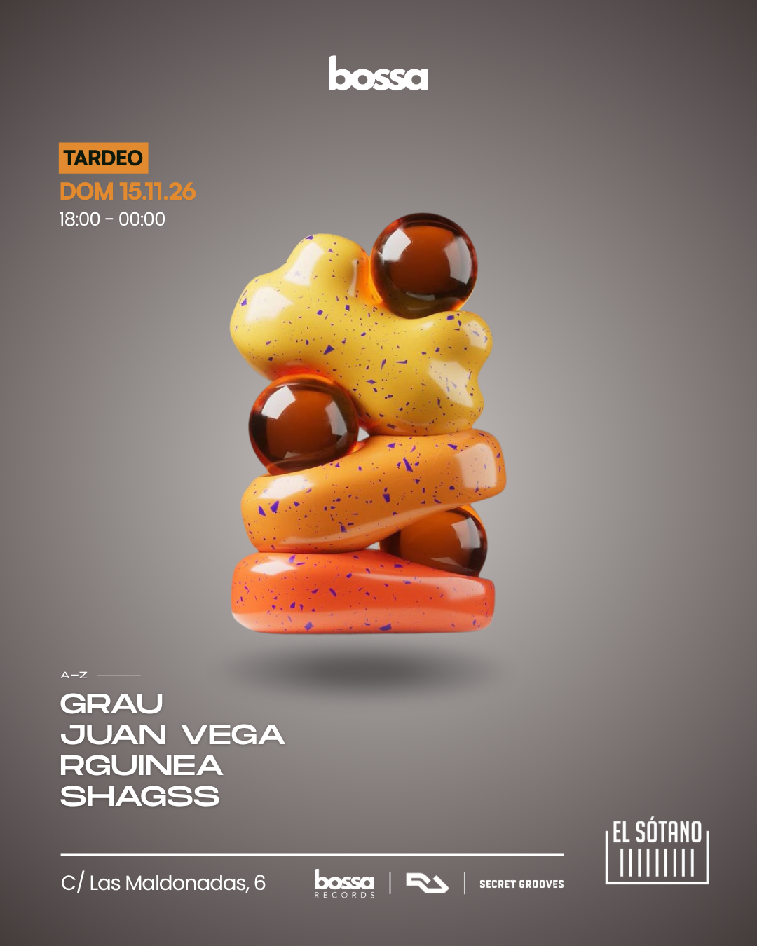 BOSSA: Grau, JUAN VEGA, RGUINEA, SHAGSS