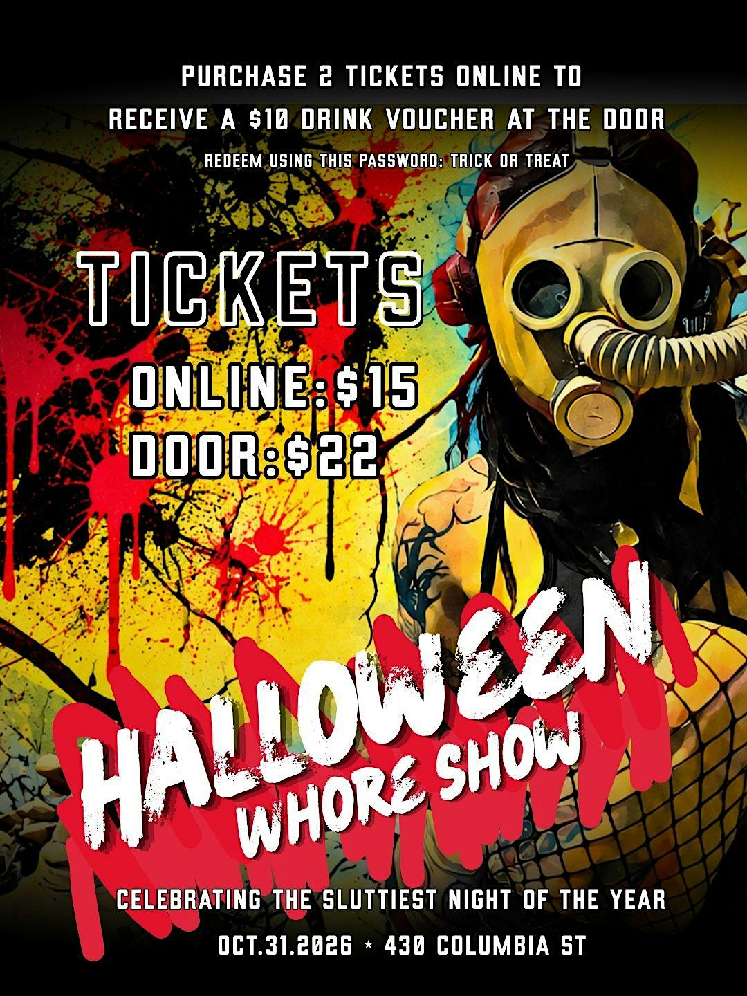 Halloween Whore Show