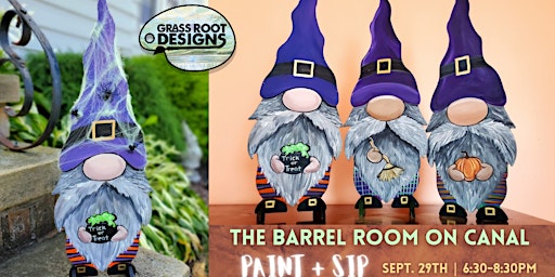 Spooky Gnome Paint + Sip | The Barrel Room On Canal