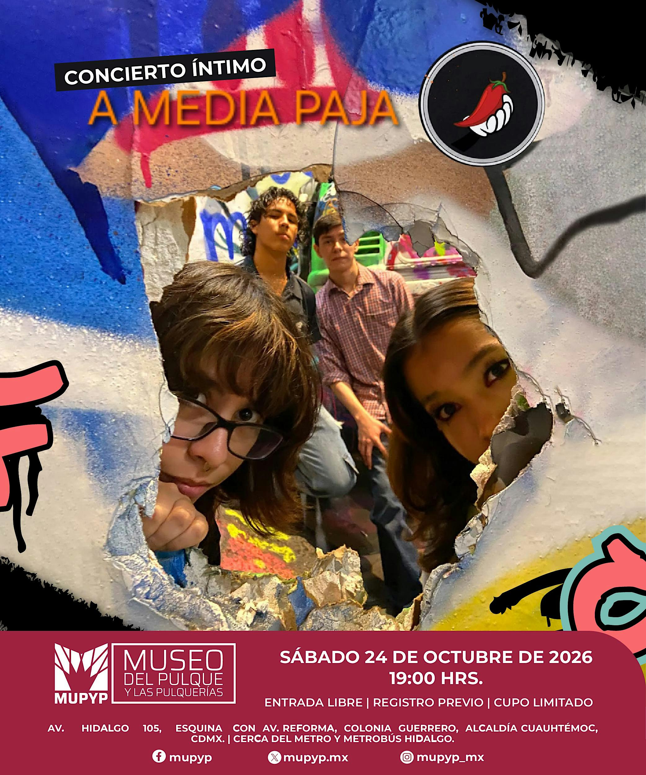CONCIERTO ÍNTIMO / A MEDIA PAJA