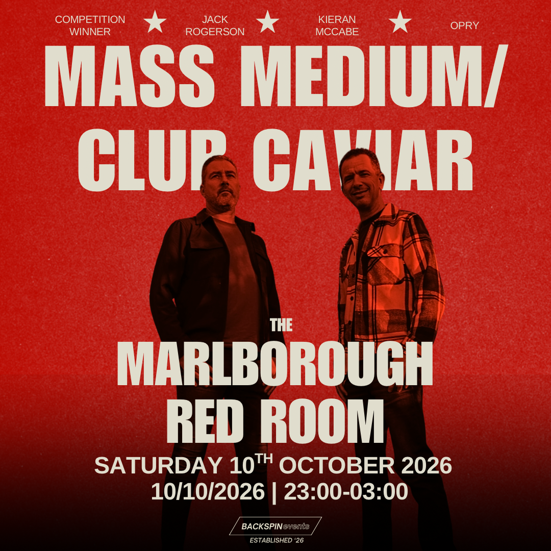 Backspin Events present: Mass Medium/Club Caviar