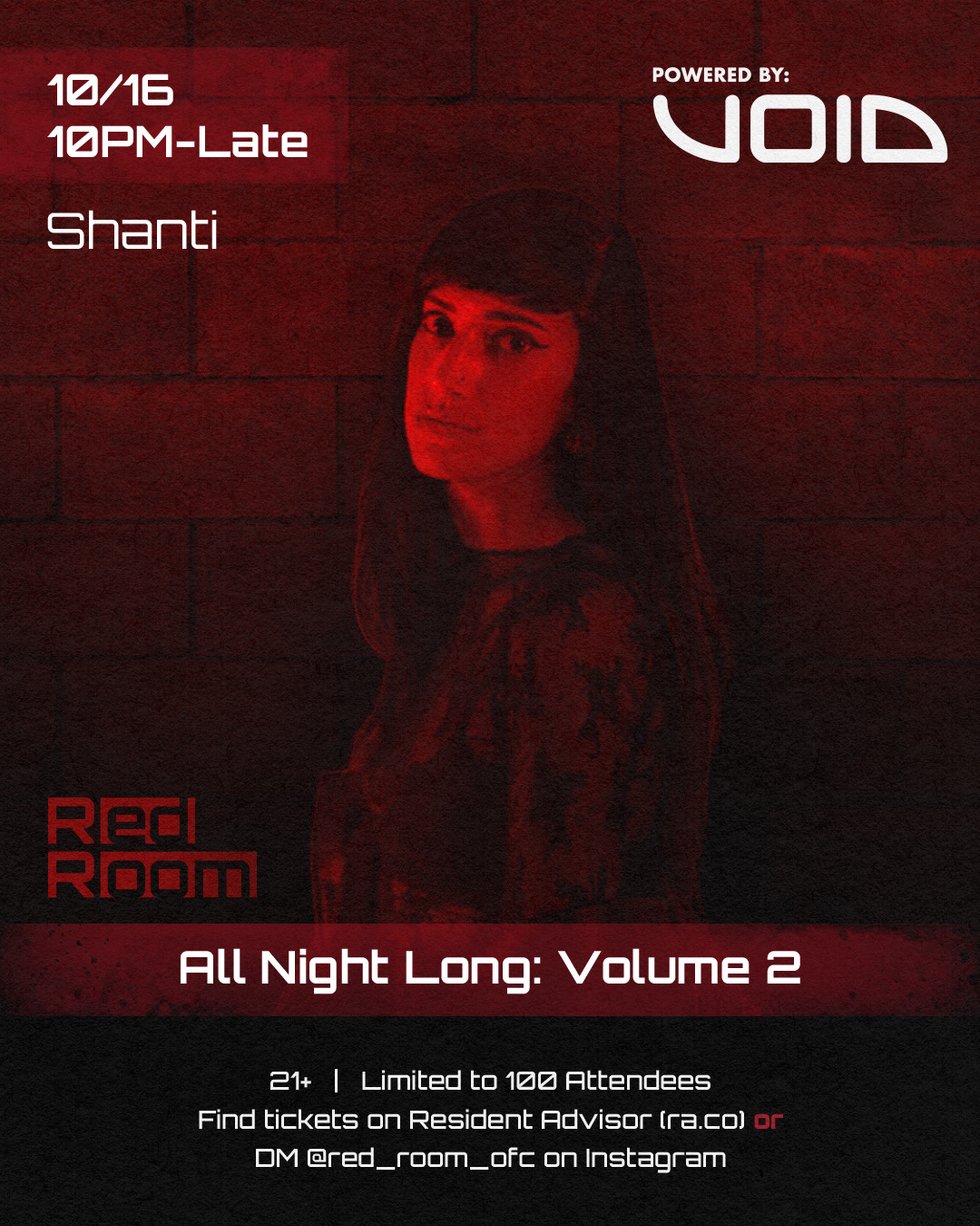 All Night Long Volume 2: Shanti at Red Room
