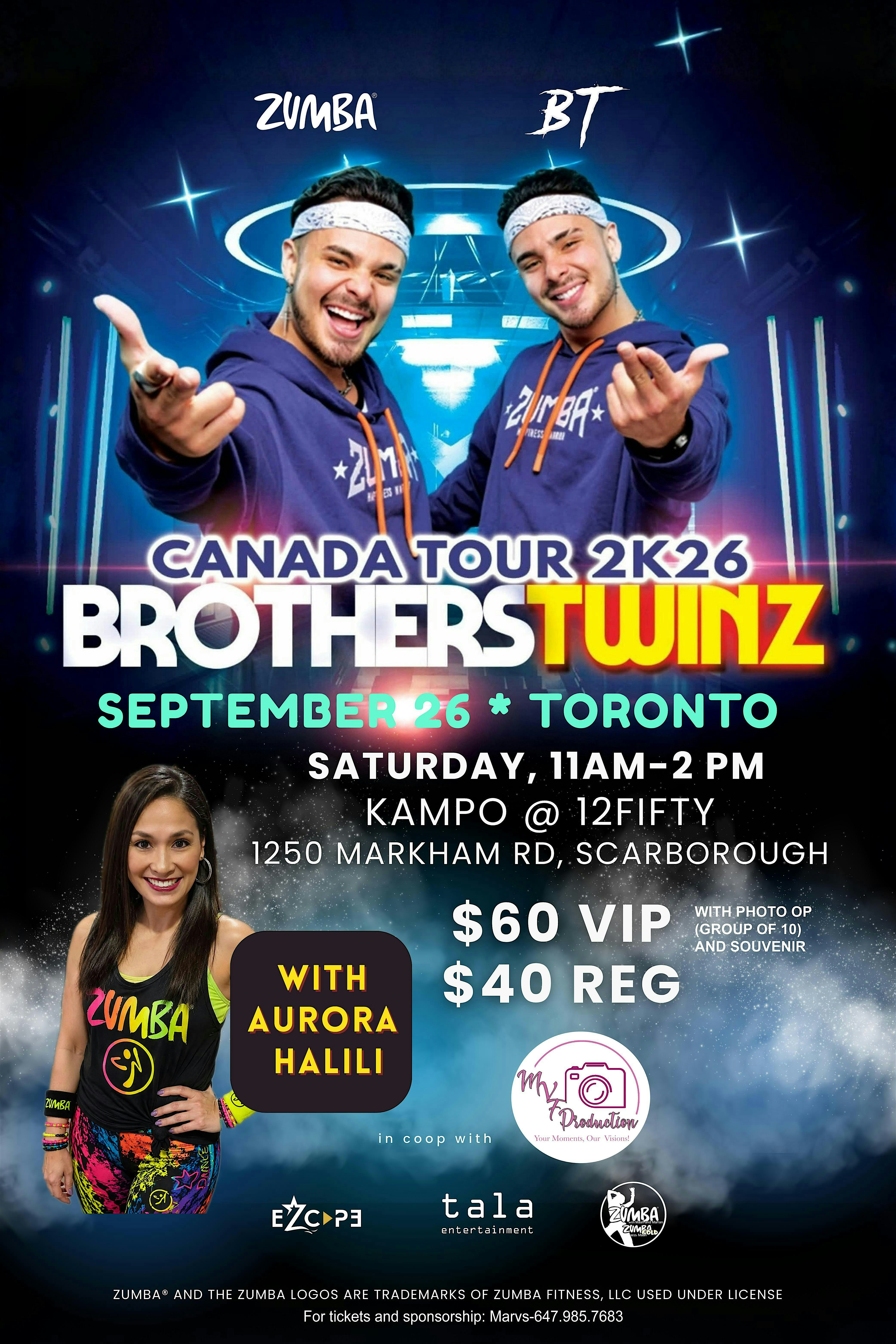 BROTHERS TWINZ Canada Tour 2026