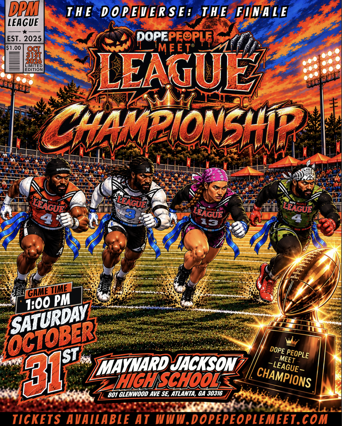 DPM® LEAGUE FLAG FOOTBALL SZN CHAMPIONSHIP