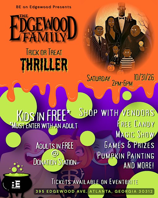 The Edgewood Family Trick Or Treat Thriller!