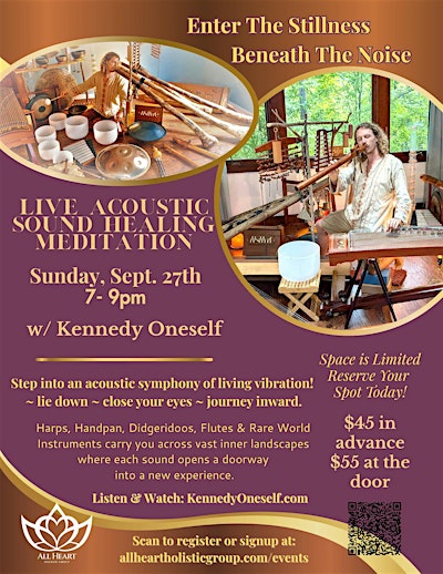 Sound Healing in Roswell | Sonic Sanctuary with Kennedy Oneself
