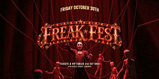 5th ANNUAL BADDIES FREAK FEST (HALLOWEEN PARTY)