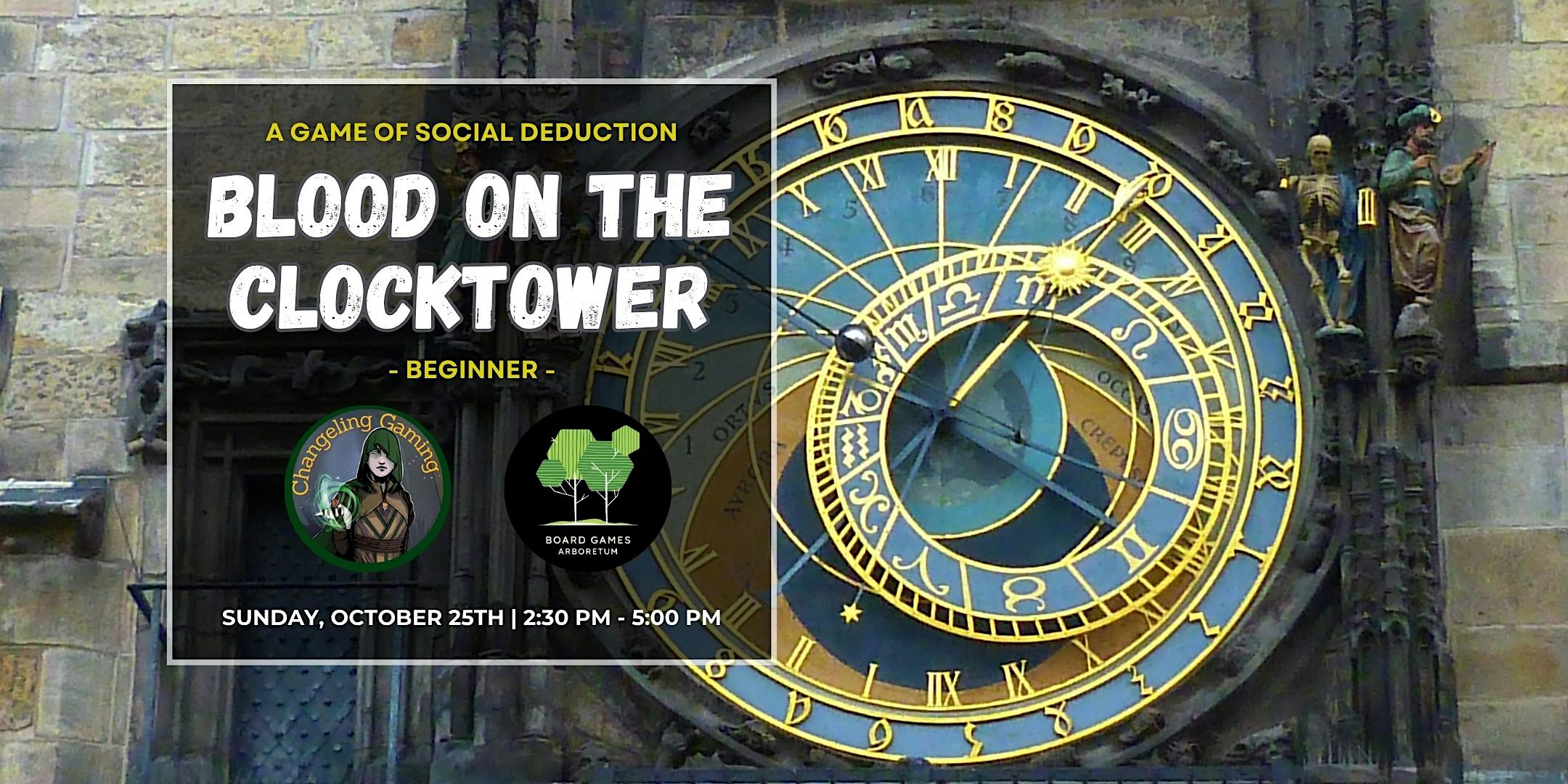 Blood on the Clocktower @ Board Games Arboretum in West End Toronto