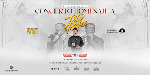 Tribute Concert to Tito Rojas - Salsa Night