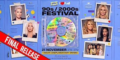 90s + 2000s Day Party (25+ Event)