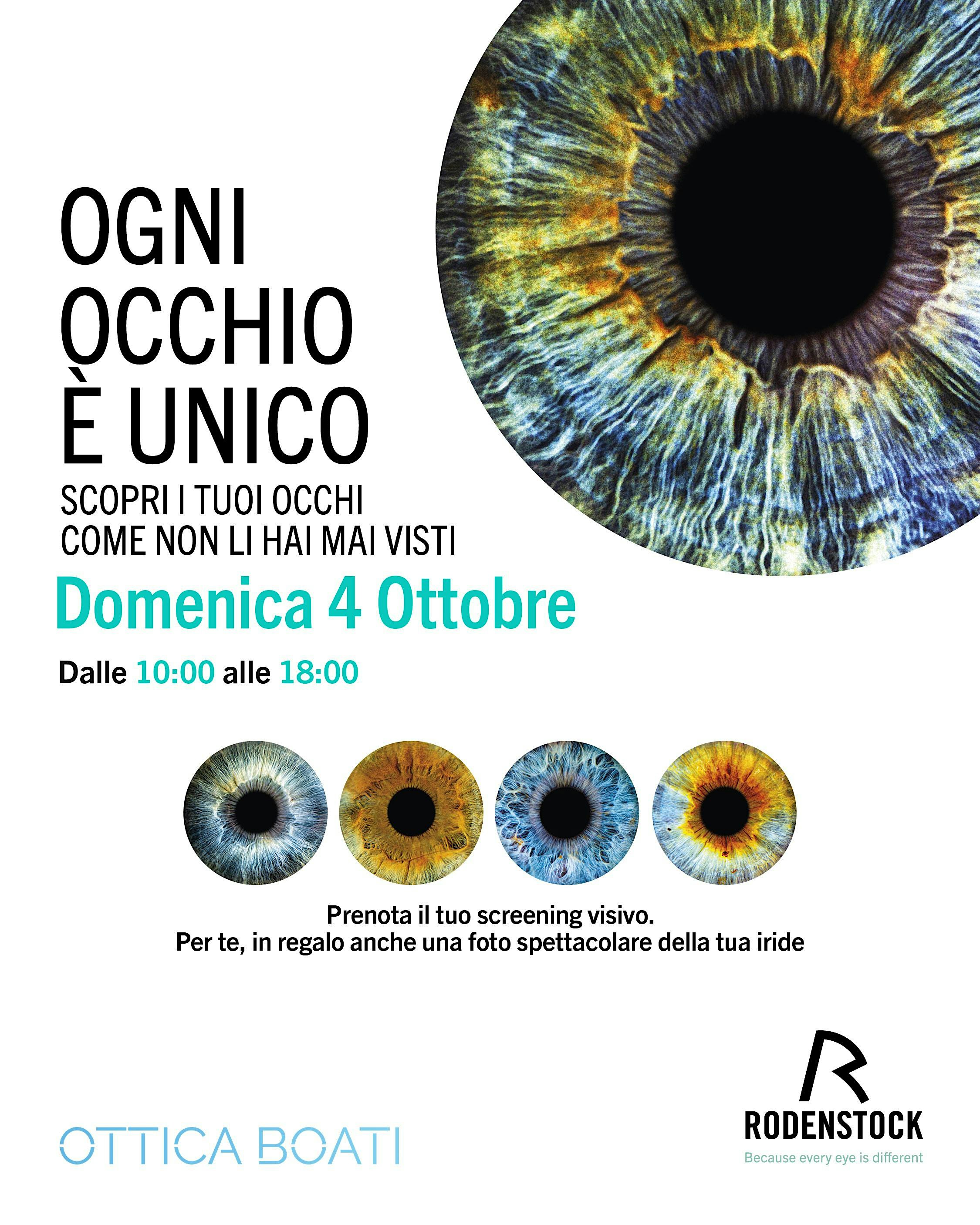 Fotografia Dell'Iride presso OTTICA BOATI