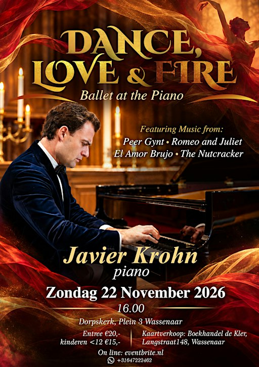 Dance, love & fire: Ballet at the piano