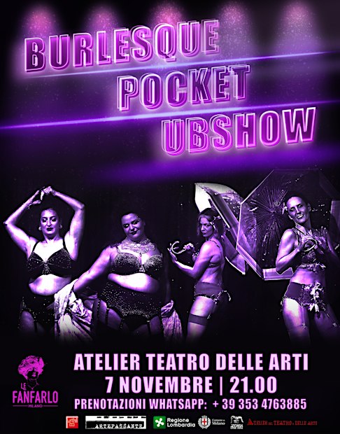 Pocket UBSHOW: Unpredictable Burlesque Show -  Discovery night
