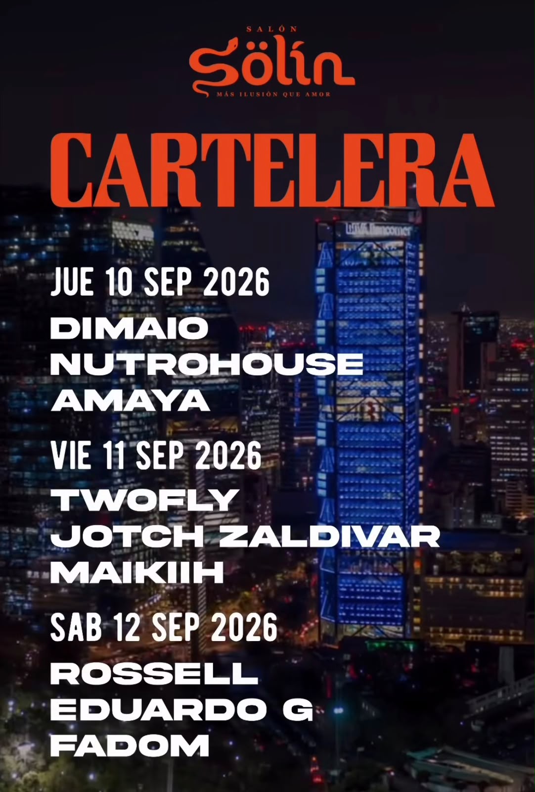 Solin Cartelera