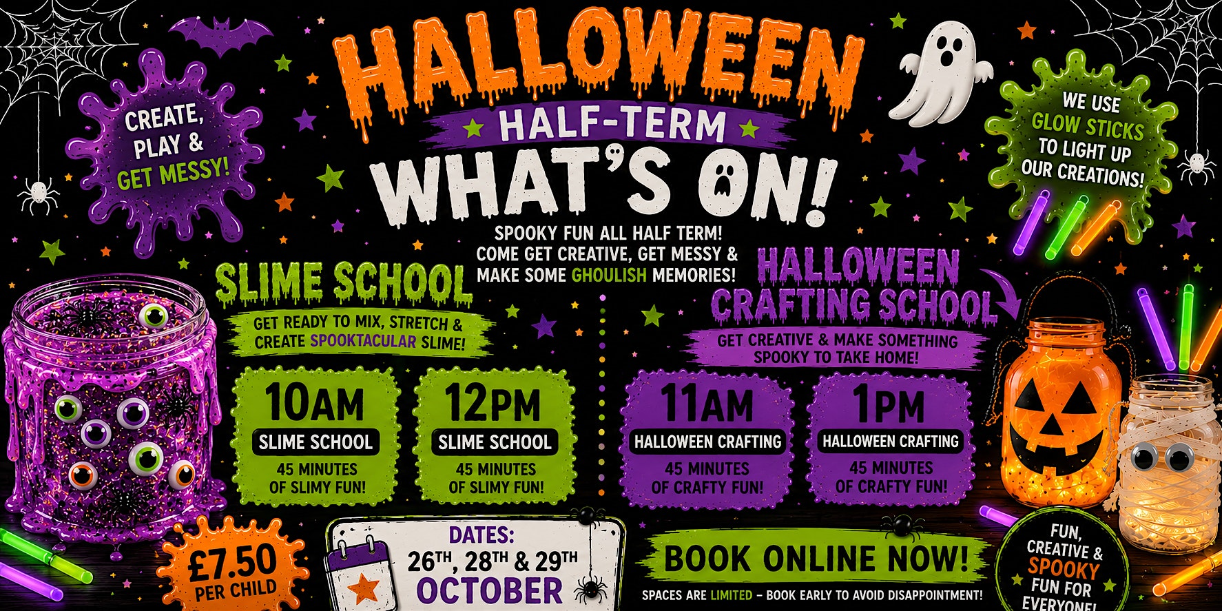 Halloween Workshops