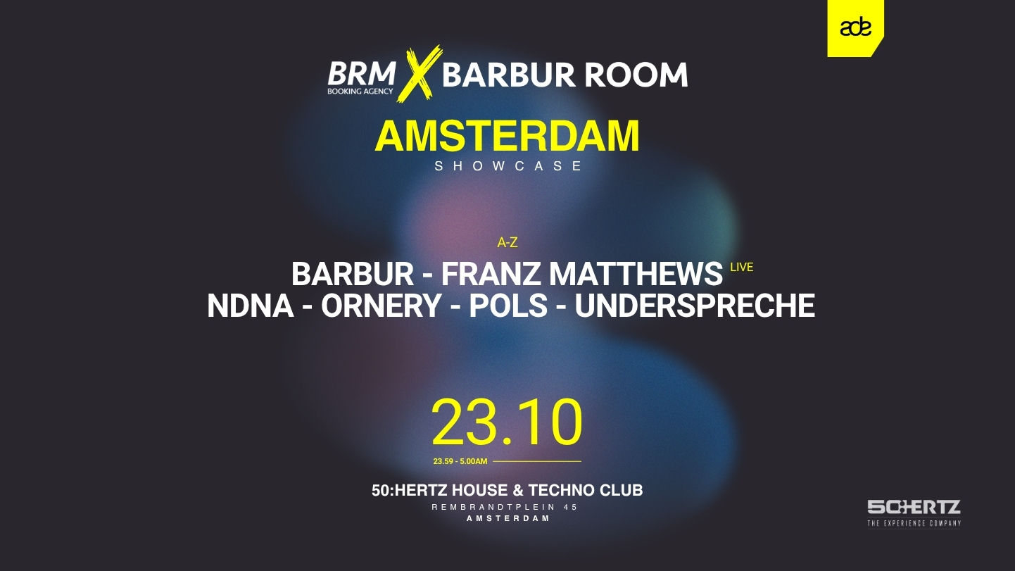 BRM Agency X Barbur Room ADE Showcase