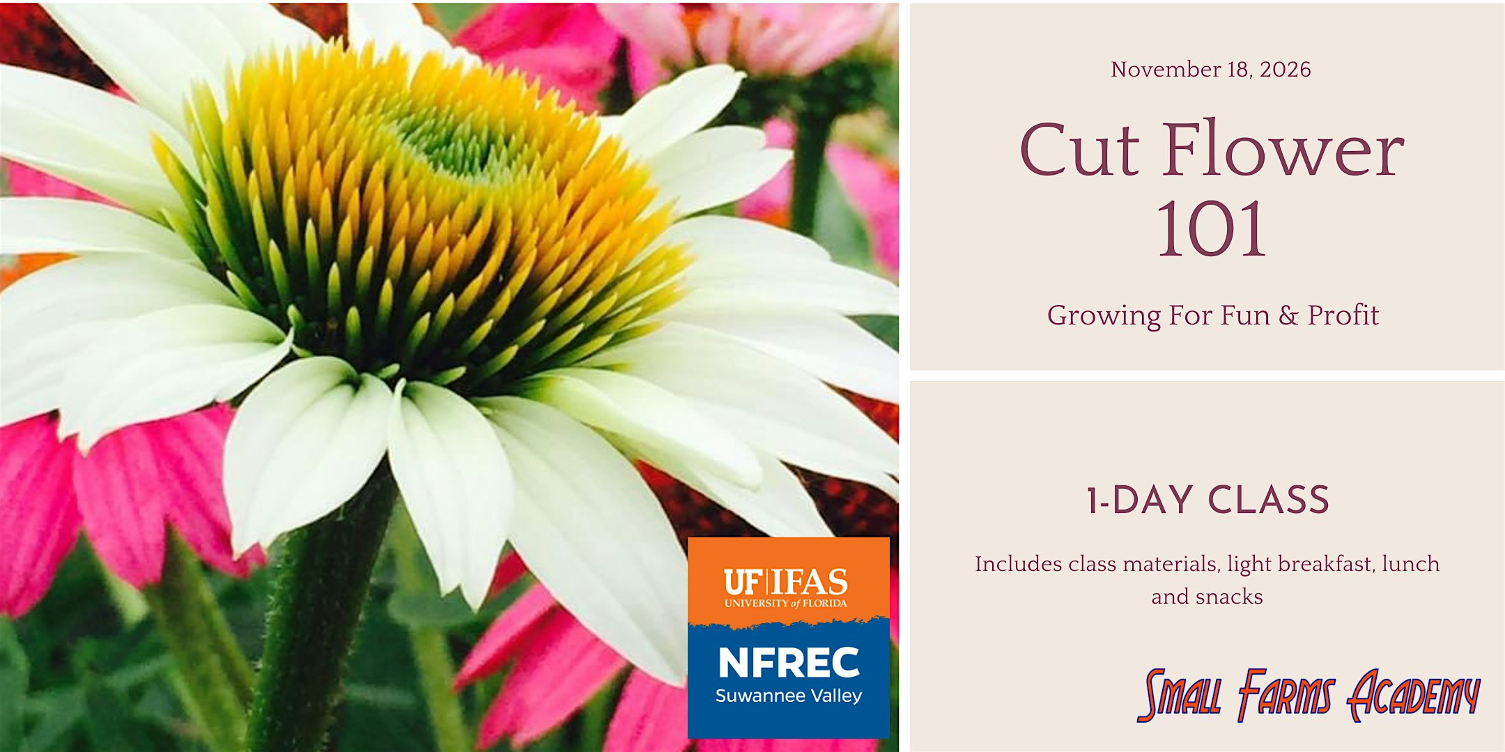 Cut Flowers 101: Small Farms Academy