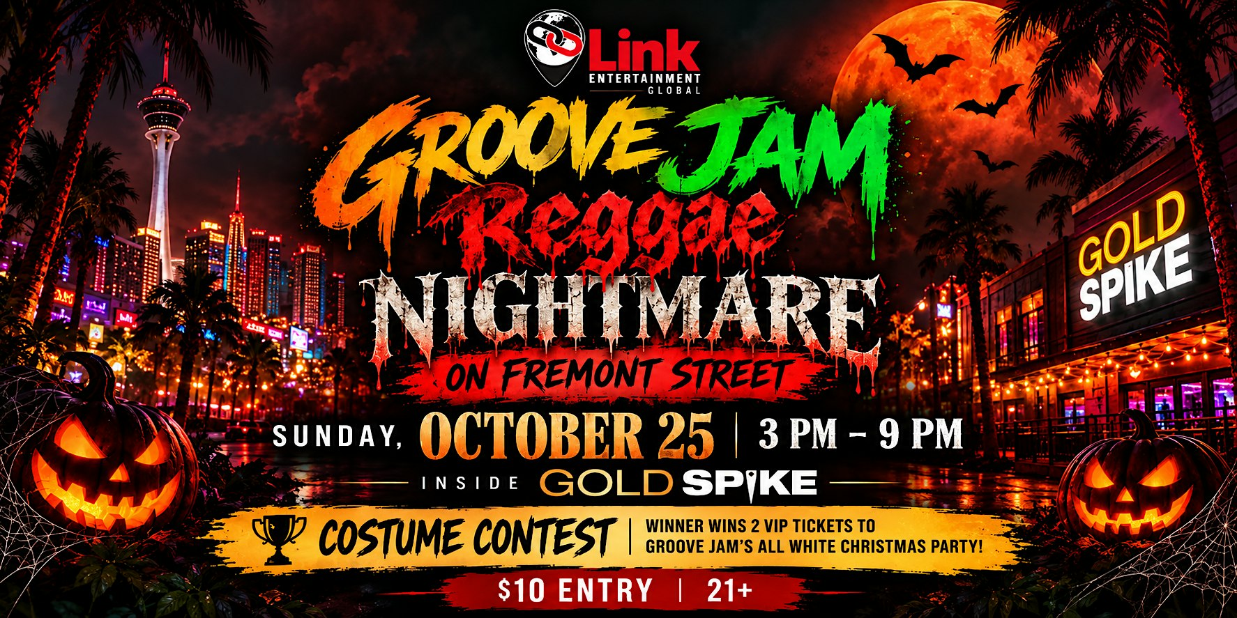 Groove Jam Reggae: Nightmare on Fremont Street