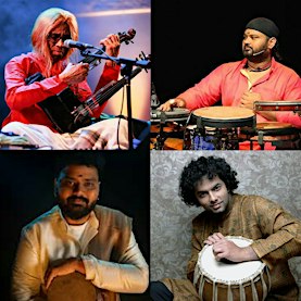 Echoes of Tradition: A Global Percussion & Violin Summit