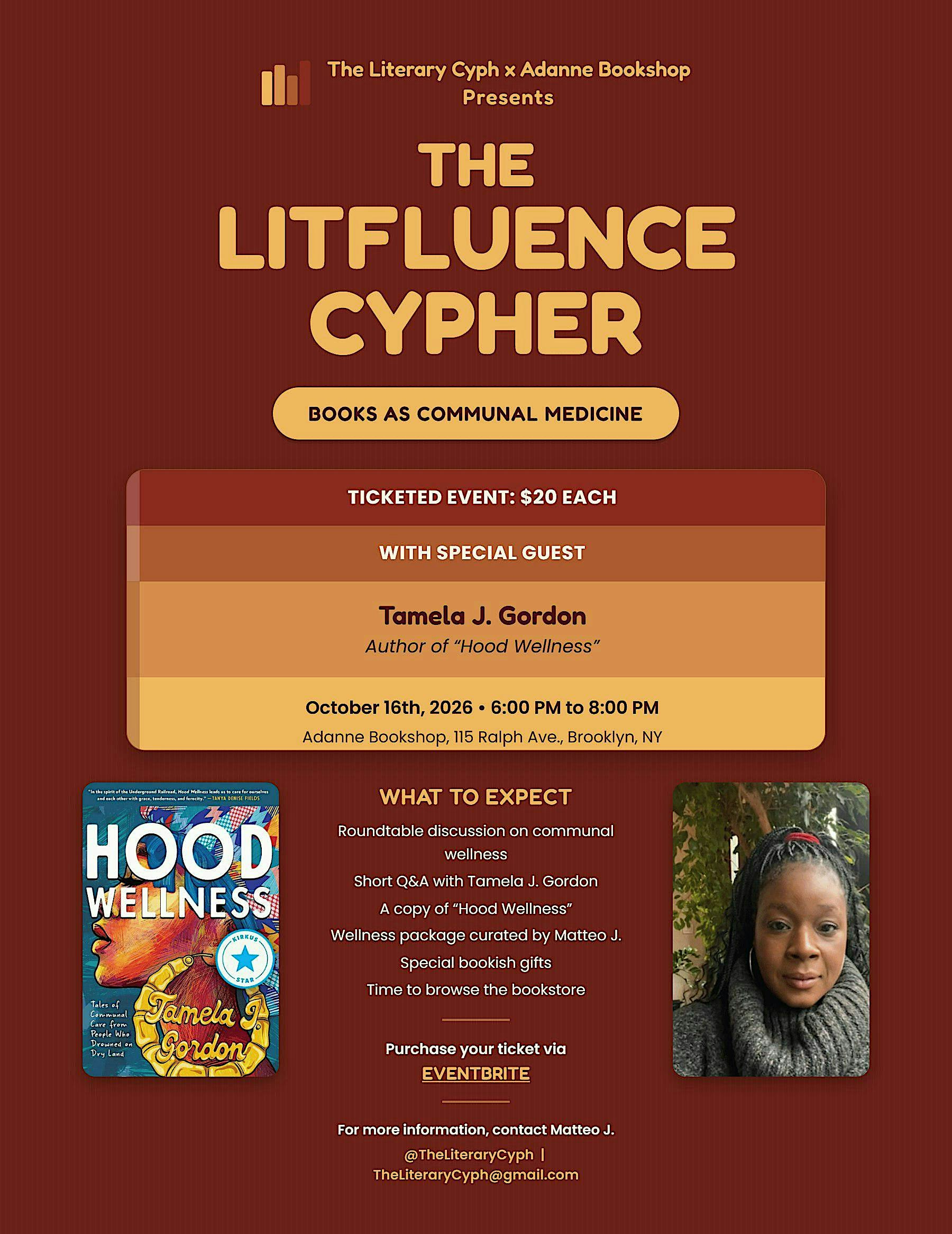 The LitFluence Cypher: Books as Communal Medicine