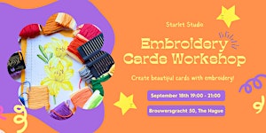 Embroidery Cards Workshop