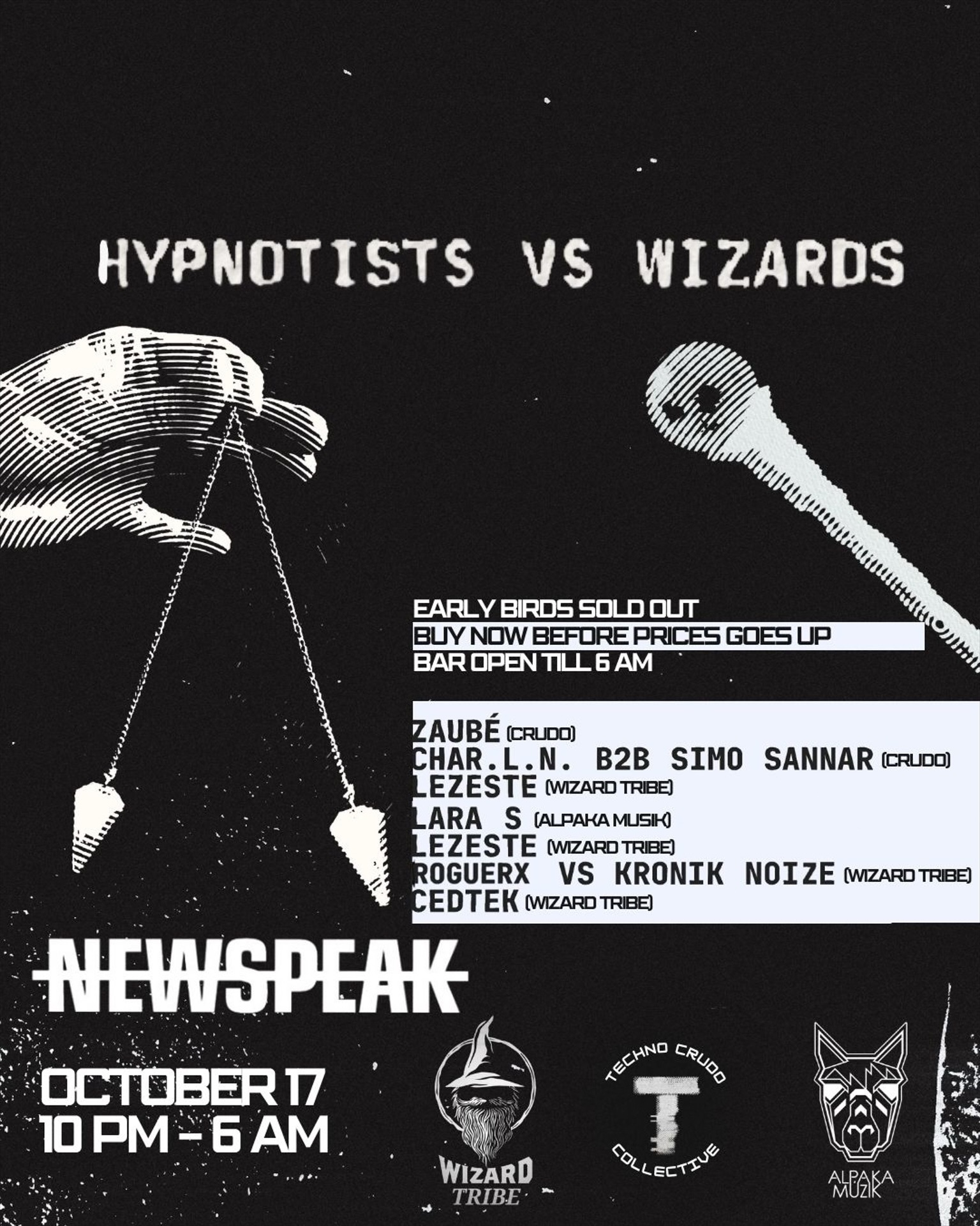Hypnotists vs. Wizards