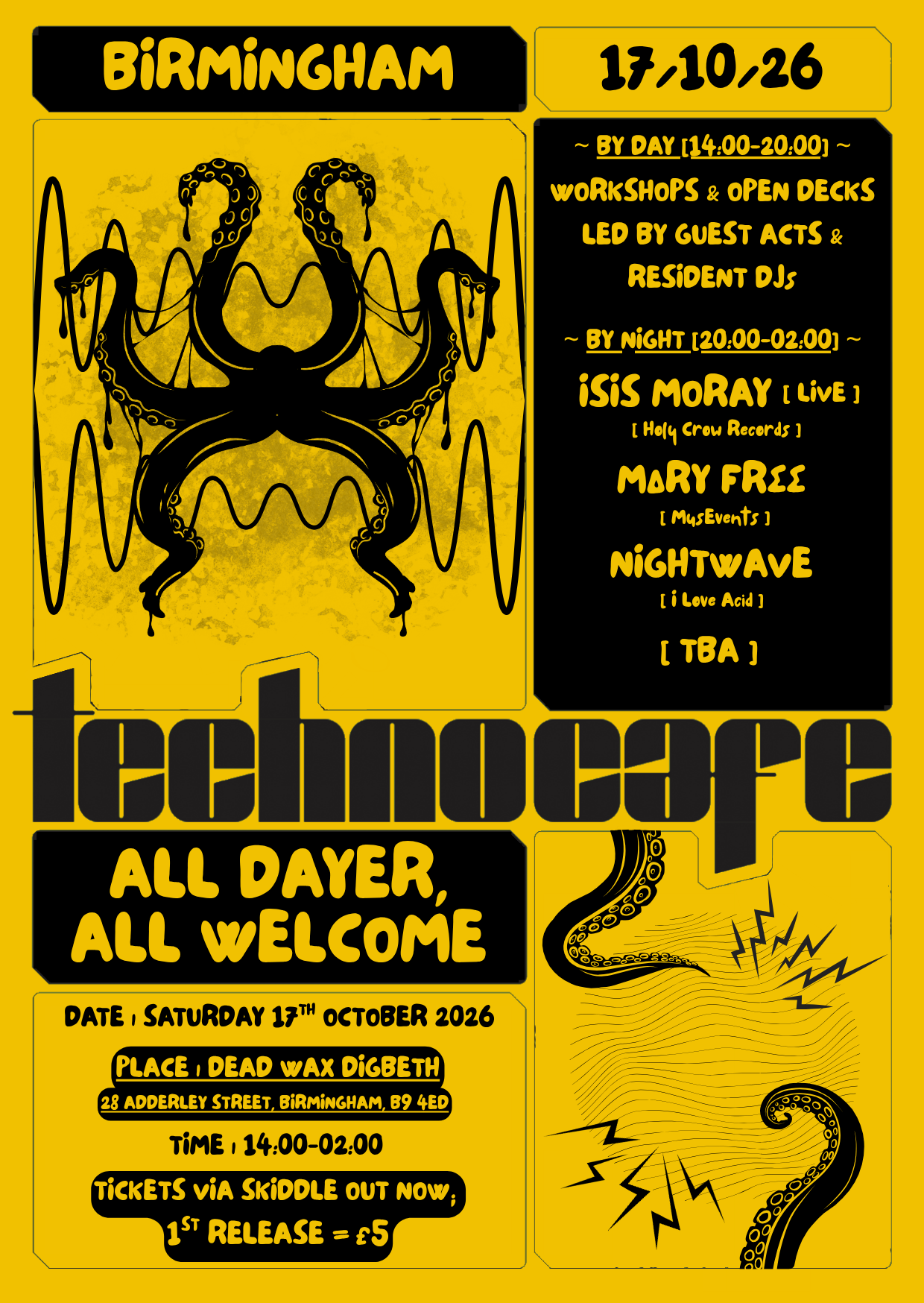 Techno Cafe - BIRMINGHAM