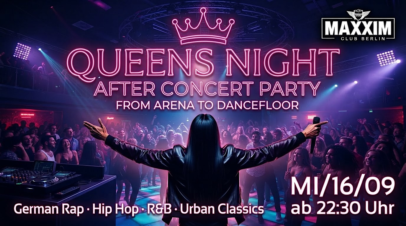 QUEENS NIGHT – AFTER CONCERT PARTY