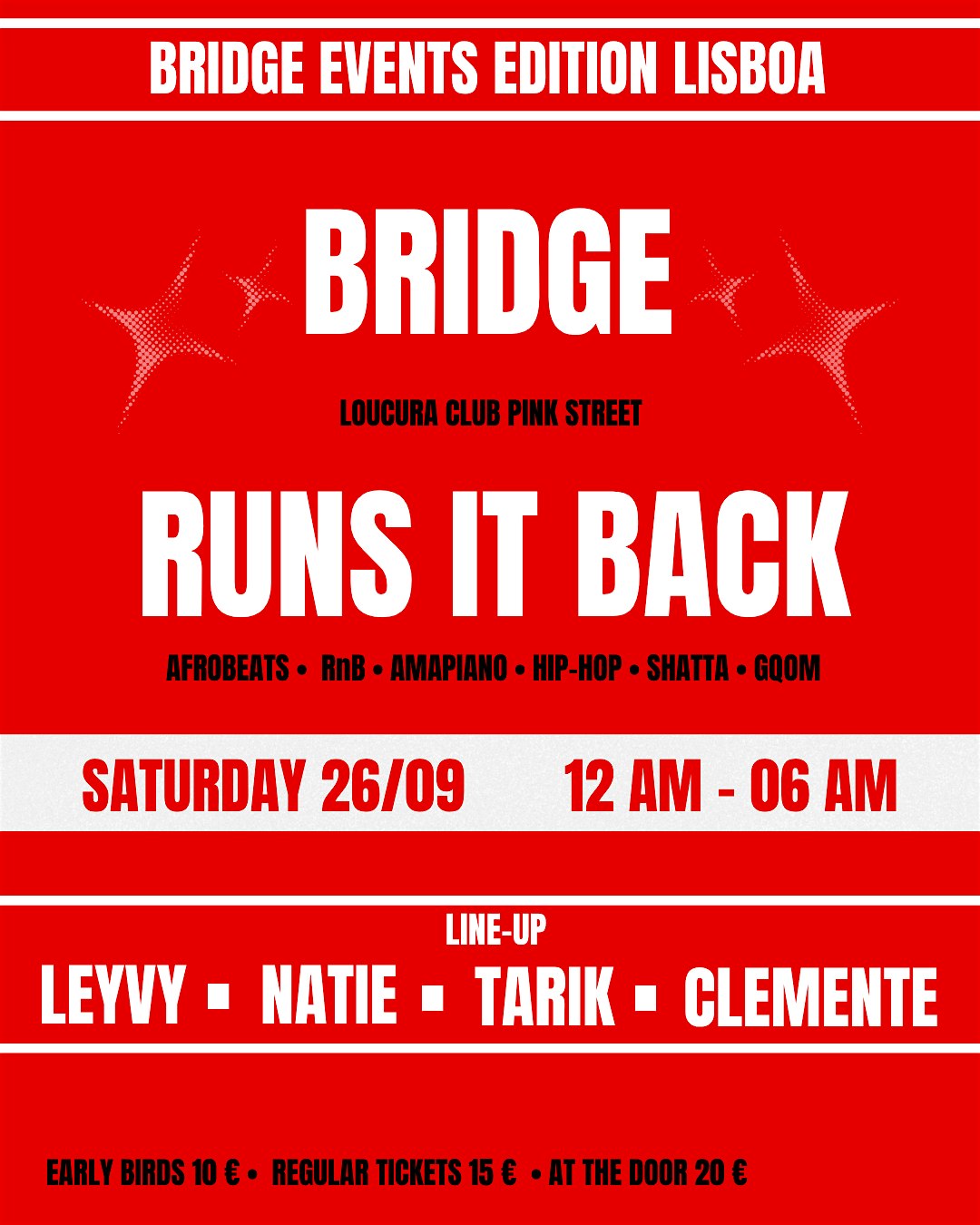 BRIDGE EVENTS