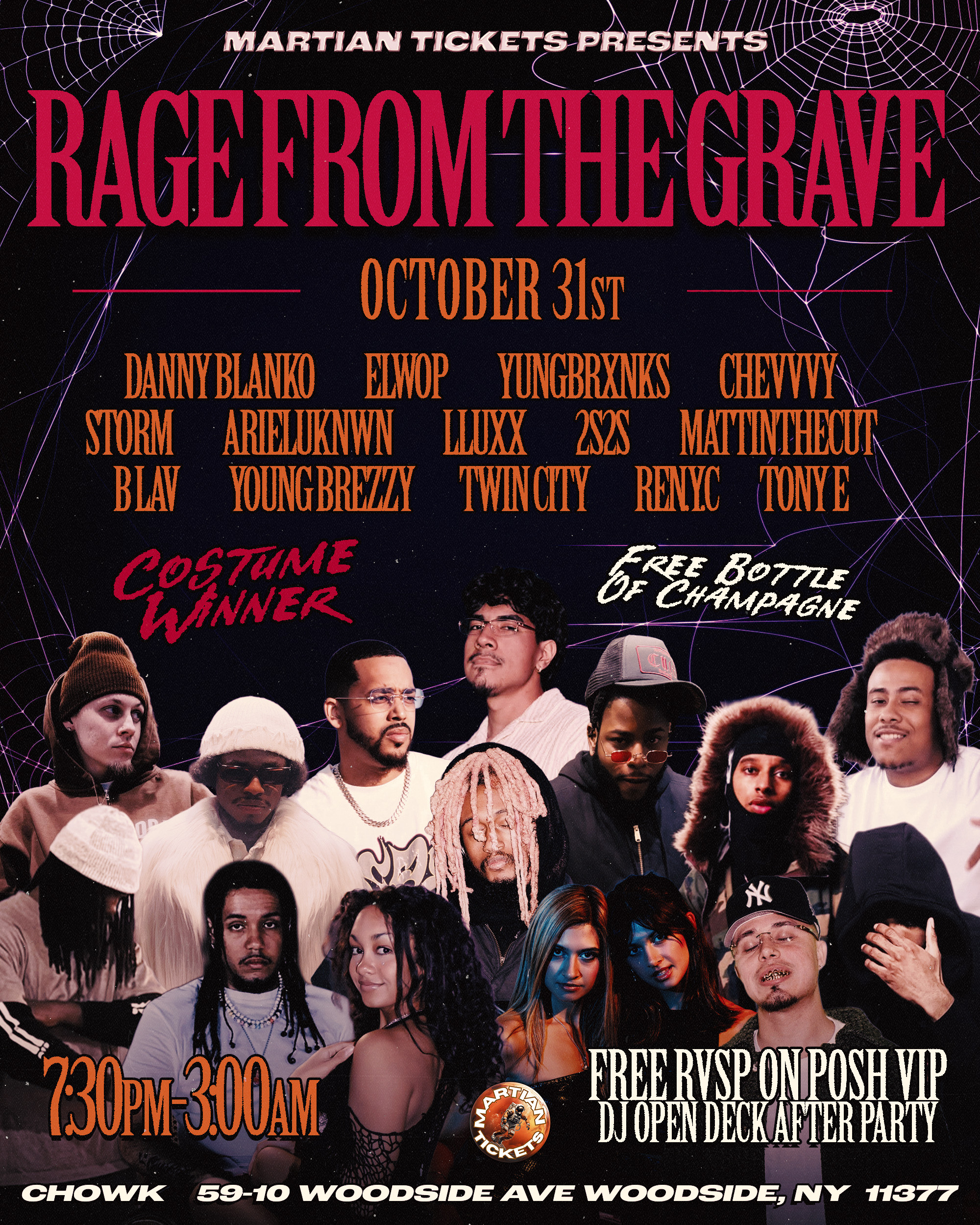 RAGE FROM THE GRAVE: SHOWCASE AND OPEN DECK