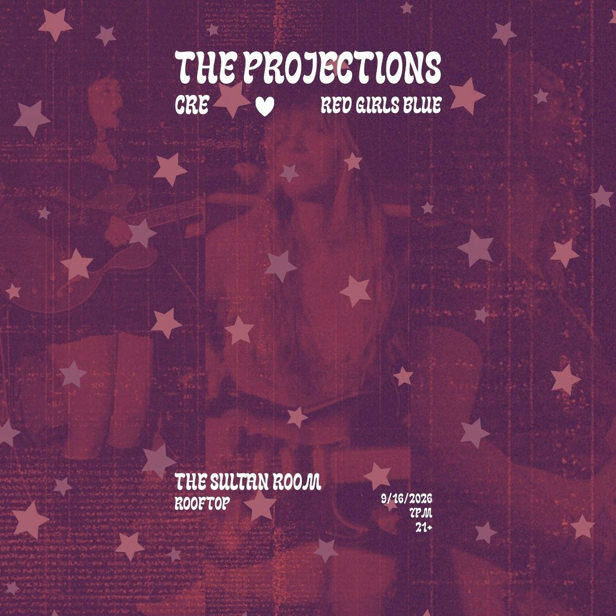 The Projections, Cre, Red Girls Blue