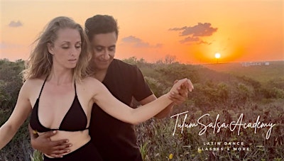 Sunset Salsa Class at the Beach