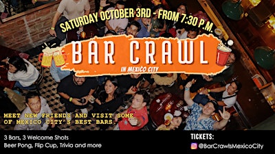 Bar Crawl in Mexico City! (Roma/Condesa)