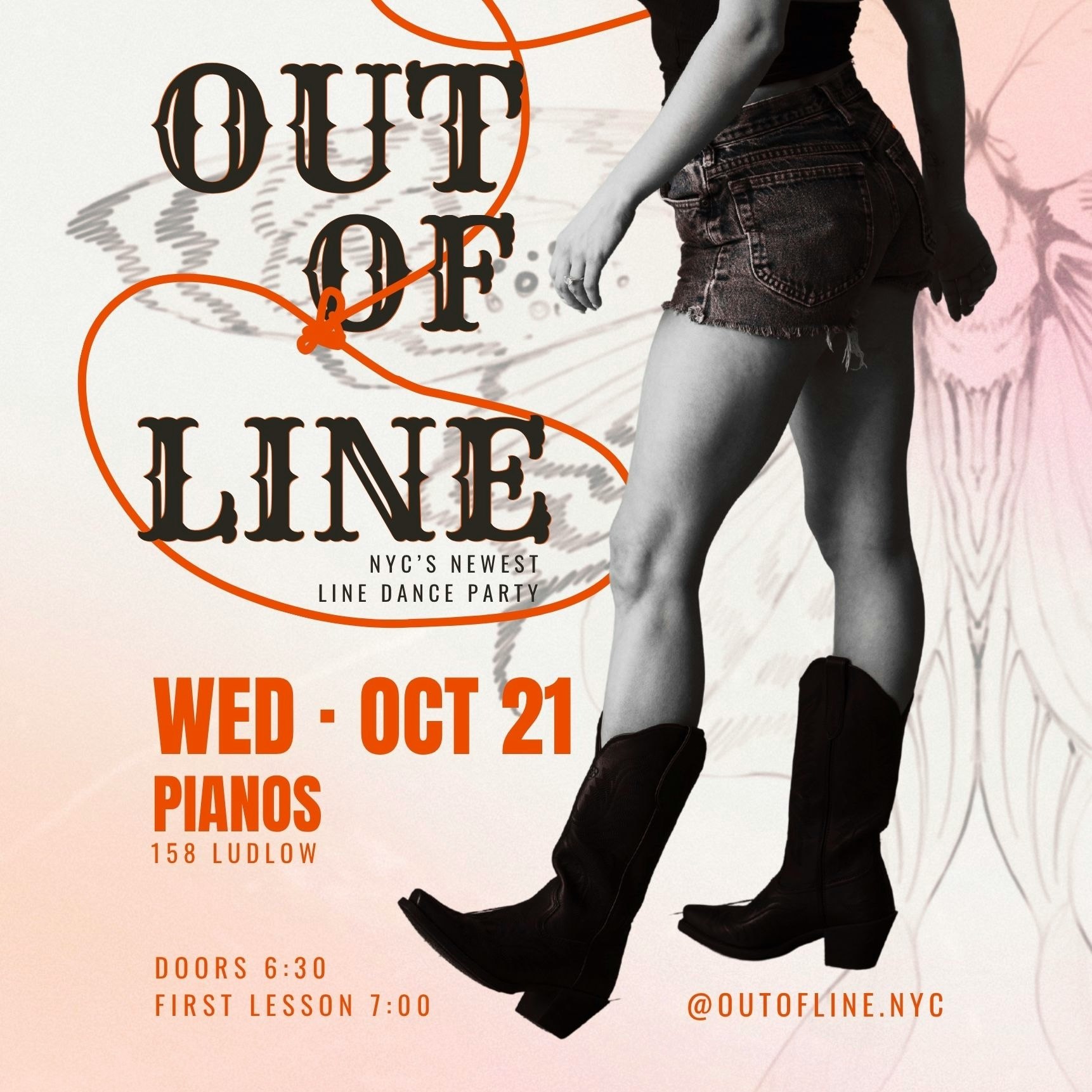 OUT OF LINE: NYC'S NEWEST LINE DANCE PARTY