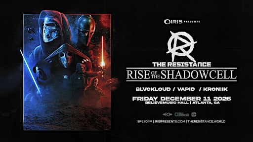 Iris Presents: The Resistance @ Wish Lounge | Fri, Dec 11th!
