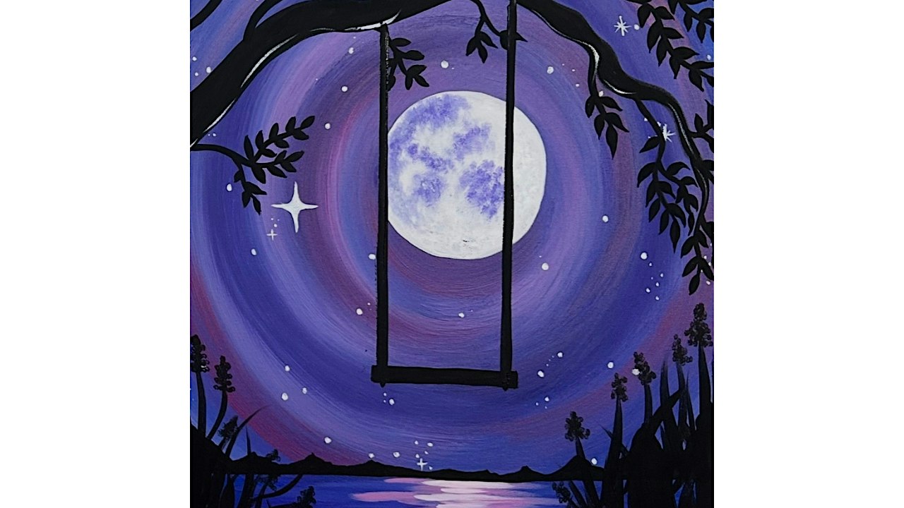 BYOB Paint & Sip: Moonlight Memories