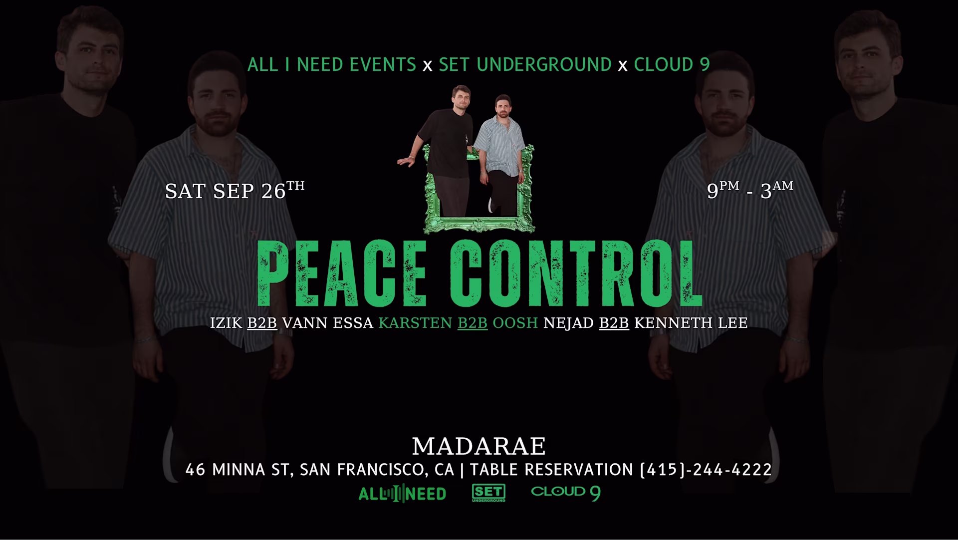 Peace Control  (Indie Dance & Afro House) At Madarae