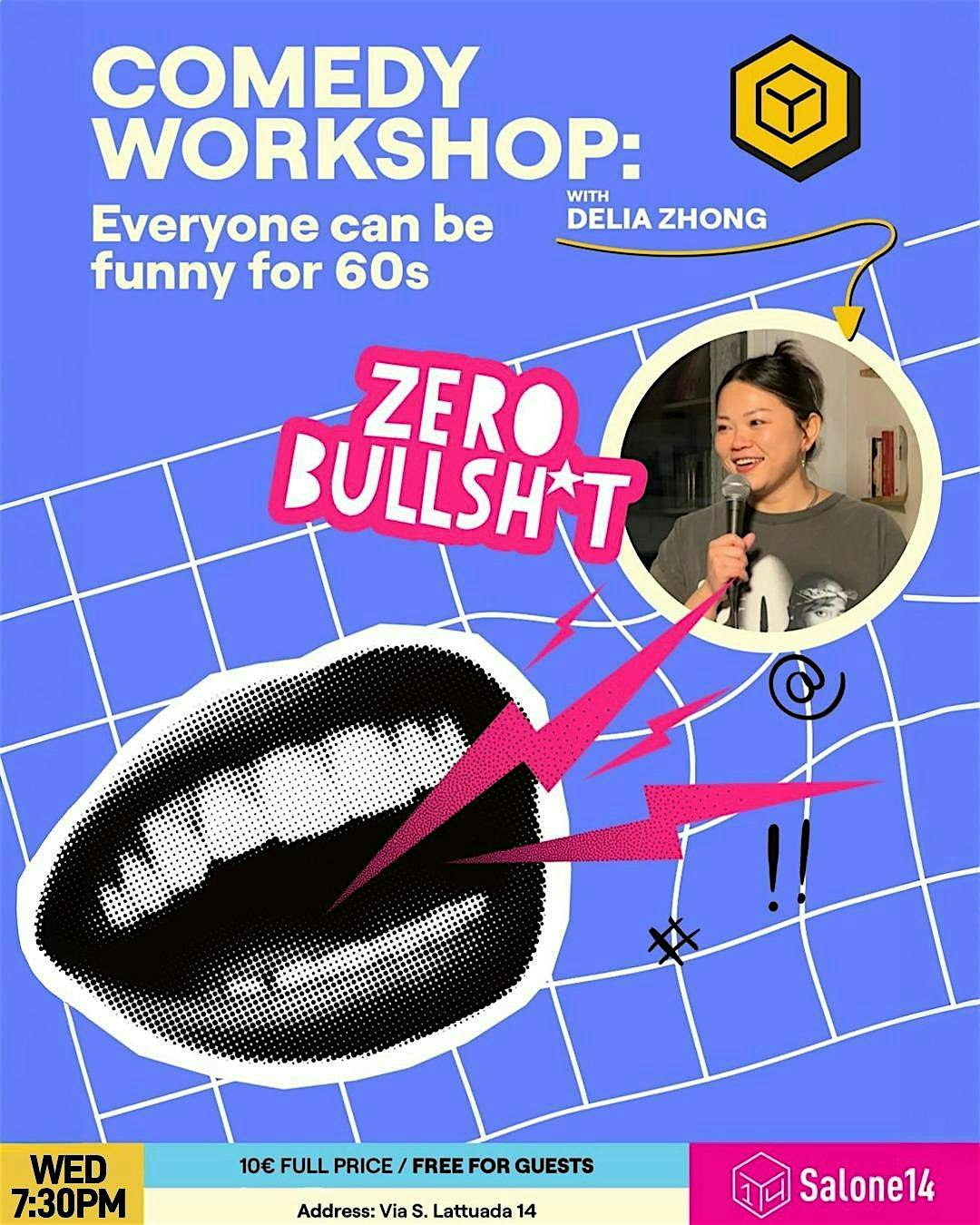 Yellowdicomedy--Standup Comedy Workshop, Jokes Writing and Performing