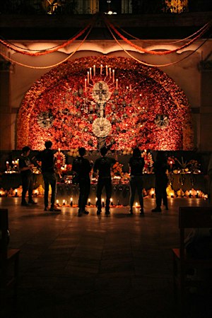 San Ángel Ruta de altares y ofrendas en Bic. Día de Muertos 2026 CDMX