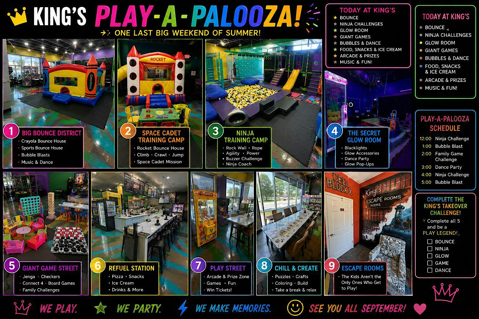 KING’S PLAY•A•PALOOZA