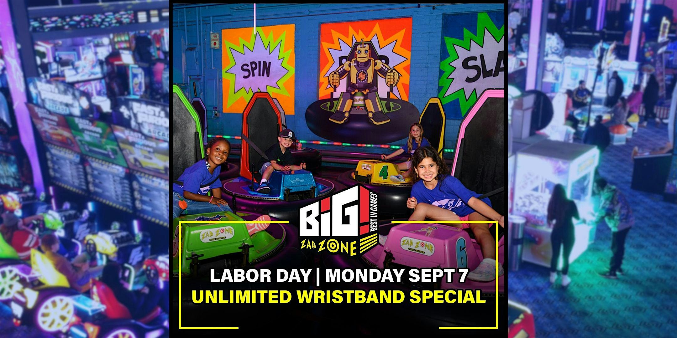 Labor Day | Zap Zone Farmington