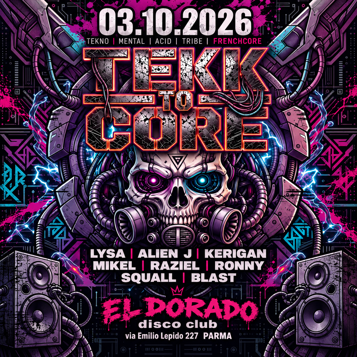 TEKK to CORE / PARMA / 03 / 10